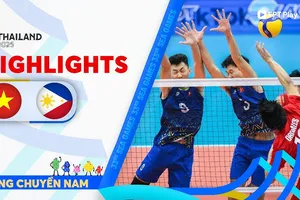 Bóng chuyền nam: Việt Nam vs Philippines 2-3, thầy trò HLV Trần Đình Tiền trắng tay rời SEA Games 33
