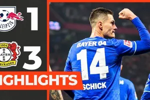 Leipzig vs Leverkusen 1-3: Schlager mở bàn nhưng Terrier, Schick, Culbreath tỏa sáng, ngược dòng giành gọn 3 điểm, soán ngôi đối thủ