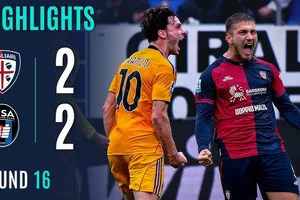 Cagliari vs Pisa 2-2: Rượt đuổi hấp dẫn, Matteo Tramoni mở bàn nhờ penalty, Folorunsho, Kilicsoy ngược dòng, Stefano Moreo kịp chia điểm