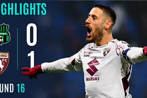 Sassuolo vs Torino 0-1: Nikola Vlasic ghi bàn duy nhất trên chấm penalty, Sassuolo tạm xếp tốp 10 Serie A 2025/26