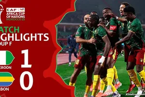 Cameroon vs Gabon 1-0: Mbeumo kiến tạo, Etta Eyong đột phá ghi bàn, trọng tài VAR chấp nhận bàn thắng duy nhất, Cameroon dẫn đầu bảng F