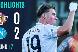 Cremonese vs Napoli 0-2: Ngày Rasmus Hojlund đóng vai người hùng, tỏa sáng cú đúp, Napoli chỉ thua nhất bảng Inter 2 điểm, Milan 1 điểm