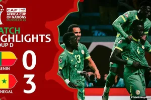 Benin vs Senegal 0-3: Lần lượt Abdoulaye Seck, Habib Diallo tỏa sáng, Cherif Ndiaye kịp chốt hạ chiếc vé 1/8 CAN Cup 2025