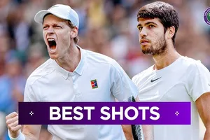 Novak Djokovic, Jannik Sinner, Carlos Alcaraz dẫn đầu tốp những pha ăn điểm đẹp mắt ở đấu trường Wimbledon 2025 
