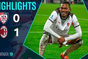 Cagliari vs AC Milan 0-1: Rabiot dọn cỗ, Rafael Leao ghi bàn duy nhất giúp Milan tạm vượt mặt Inter giành ngôi đầu Serie A 2025/26