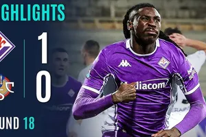 Fiorentina vs Cremonese 1-0: Moise Kean kịp ghi bàn thắng phút 90+2, Fiorentina giành 3 điểm quý giá, tạm xếp áp chót Serie A