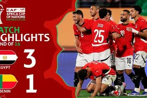 Ai Cập vs Benin 3-1: Hiệp 2 hấp dẫn, Attia lập công, Dossou gỡ hòa, Ibrahim, Salah chốt hạ hiệp phụ, Ai Cập giành vé tứ kết CAN Cup 2025 