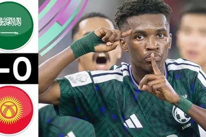 U23 Saudi Arabia vs U23 Kyrgyzstan 1-0: Sharshenbekov nhận thẻ đỏ, Al Ghamdi hạ thủ thành Nurlanbekov ghi bàn thắng duy nhất