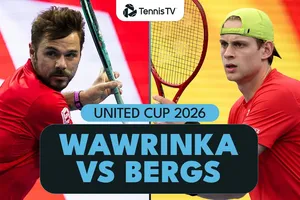 Zizou Bergs vs Stan Wawrinka 6-3, 6-7(4), 6-3: Chiến thắng nhọc nhằn sau 2g30 phút, Bergs bẻ break quan trọng thắng Wawrinka