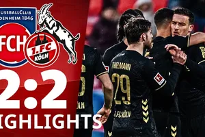 Heidenheim vs Cologne 2-2: Rượt đuổi thú vị, Marvin Pieringer mở bàn, Eric Martel gỡ hòa, Julian Niehues lập công, Said El Mala chia điểm