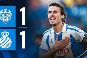 Levante vs Espanyol 1-1: La Fuente kiến tạo, Carlos Romero mở bàn, Iker Losada chớp thời cơ gỡ hòa đẹp mắt
