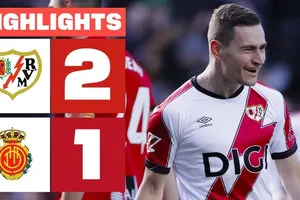 Rayo vs Mallorca 2-1: De Frutos khai bàn, Vedat Muriqi gỡ hòa, Isi Palazon tỏa sáng trên chấm penalty, Oscar Valentin nhận thẻ đỏ