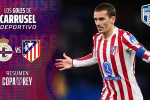 Deportivo vs Atletico Madrid 0-1: Antoine Griezmann sút phạt siêu phẩm ghi bàn duy nhất, HLV Diego Simeone bước tiếp Copa del Rey