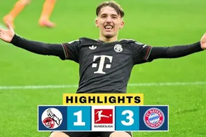 Koln vs Bayern Munich 1-3: Maina khai bàn nhưng Gnabry, Kim Min Jae, Karl ngược dòng, Bayern hơn Dortmund 11 điểm, "cô đơn" trên đỉnh Bundesliga