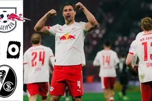 RB Leipzig vs Freiburg 2-0: Willi Orban, Romulo Cardoso giành gọn chiến thắng, Leipzig chen chân vào tốp 3 Bundesliga