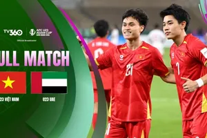 U23 Việt Nam vs U23 UAE 3-2: Rượt đuổi 5 bàn nghẹt thở, Junior Ndiaye, Al Menhali lập công, Lê Phát, Đình Bắc, Minh Phúc giúp HLV Kim Sang Sik giành vé bán kết