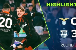 Lazio vs Como 0-3: Martin Baturina sớm gieo sầu, Nico Paz tỏa sáng cú đúp bỏ túi 3 điểm gọn gàng, Como chen chân tốp 6 Serie A