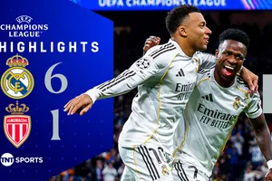 Real Madrid vs Monaco 6-1: Mbappe tỏa sáng cú đúp, Mastantuono, Vinicius, Bellingham góp công, Kehrer phản lưới nhà, Real đè bẹp đối thủ 