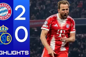Bayern Munich vs Union SG 2-0: Ngôi sao Harry Kane lại tỏa sáng cú đúp, Kim Min Jae nhận thẻ đỏ, Bayern thắng với 10 người