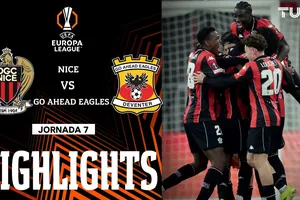 Nice vs GA Eagles 3-1: Charles Vanhoutte mở bàn, Tiago Gouveia chốt hạ cục diện bằng cú đúp, Finn Stokkers ghi bàn danh dự