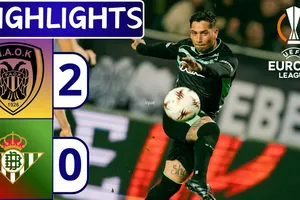 PAOK vs Real Betis 2-0: Hiệp 2 bùng nổ, Zivkovic lập công, Giakoumakis chốt hạ chiến thắng, PAOK chắc suất vào vòng play-off