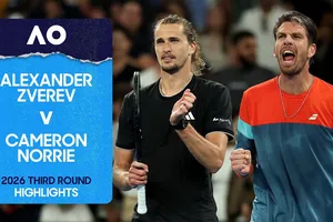 Alexander Zverev vs Cameron Norrie 7-5, 4-6, 6-3, 6-1: Chật vật hạ Norrie, Zverev đối đầu Francisco Cerundolo ở vòng 4 Australian Open 2026