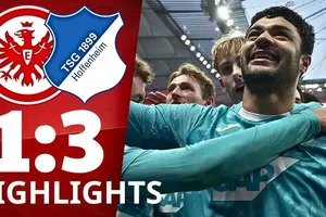 Frankfurt vs Hoffenheim 0-3: Kalimuendo mở bàn, Max Moerstedt, Ozan Kabak ngược dòng, Aurele Amenda phản lưới nhà