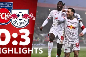 Heidenheim vs Leipzig 0-3: Hiệp 2 bùng nổ, Ridle Baku, Antonio Nusa, David Raum lần lượt tỏa sáng, Leipzig vào tốp 4 Bundesliga