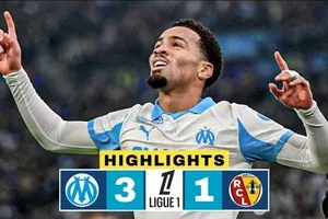 Marseille vs Lens 3-1: Gouiri ghi cú đúp, Nwaneri chốt hạ chiến thắng, Fofana ghi bàn danh dự, Lens lỡ cơ hội soán ngôi đầu PSG