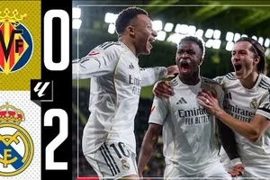 Villarreal vs Real Madrid 0-2: Mbappe xuất thần cú đúp đẹp mắt, Real tạm vượt mặt Barca giành ngôi đầu La Liga