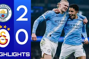Man City vs Galatasaray 2-0: Doku xuất thần cú đúp kiến tạo, Haaland, Cherki tỏa sáng, HLV Pep Guardiola vào vòng 1/8 Champions League
