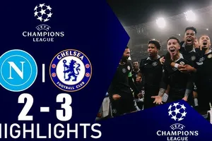 Napoli vs Chelsea 2-3: Fernandez mở bàn, Vergara, Hojlund ngược dòng, Joao Pedro ghi cú đúp, HLV Rosenior giành vé vào vòng 1/8 Champions League