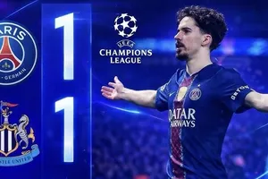 PSG vs Newcastle 1-1: Vitinha sớm tỏa sáng, Dan Burn chơp thời cơ, Willock gỡ hòa, PSG và Newcastle đều không lọt được vào top 8