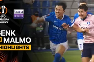 Genk vs Malmo 2-1: Taha Ali tỉa góc điệu nghệ phút thứ 4, Heymans gỡ hòa nhờ penalty, Karetsas ấn định 3 điểm đấu play-off Europa League