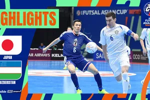 Futsal Nhật Bản vs Futsal Uzbekistan 2-1: Shafran mở bàn nhưng Shoto Yamanaka ghi cú đúp ngược dòng, bước tiếp tứ kết gặp Afghanistan hoặc Iran