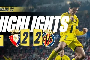 Osasuna vs Villarreal 2-2: Moreno Balaguero tỏa sáng cú đúp nhờ penalty, Victor Munoz, Ante Budimir lập công, chia điểm tiếc nuối