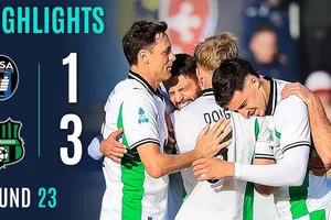 Pisa vs Sassuolo 1-3: Domenico Berardi mở bàn, Antonio Caracciolo phản lưới nhà, Ismael Kone ấn định chiến thắng, Michel Aebischer lập công