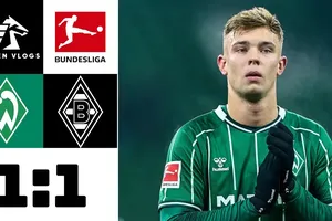 Werder Bremen vs M'gladbach 1-1: Haris Tabakovic lập công, Keke Topp kịp tỏa sáng phút bù giờ cứu thua ngoạn mục