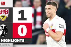 Stuttgart vs Freiburg 1-0: Deniz Undav căng ngang, Ermedin Demirovic sút góc xa đẹp mắt, ghi bàn phút 89, bỏ túi 3 điểm xứng đáng