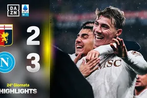 Genoa vs Napoli 2-3: Ruslan Malinovskyi, Lorenzo Colombo lập công, Rasmus Hojlund ghi cú đúp, Scott McTominay góp công chiến thắng