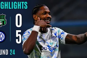 Sassuolo vs Inter Milan 0-5: Dimarco hattrick kiến tạo, Bisseck, Thuram, Lautaro Martinez, Akanji, Henrique lập công, Inter xây chắc ngôi đầu Serie A