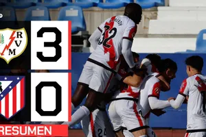 Rayo Vallecano vs Atletico Madrid 3-0: Lần lượt Perez, Valentin, Mendy phá lưới Oblak, gây địa chấn hạ HLV Simeone giành 3 điểm quý giá