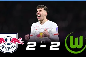 RB Leipzig vs Wolfsburg 2-2: Hiệp 2 Mohamed Amoura mở bàn, Mattias Svanberg, Yan Diomande, Brajan Gruda đua tài, chia điểm kịch tính