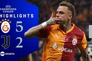 Galatasaray vs Juventus 5-2: Điên rồ 5 bàn, Koopmeiners ghi cú đúp, Gabriel Sara, Noa Lang, Sanchez, Boey bất ngờ hạ Juve, kịch tính lượt về