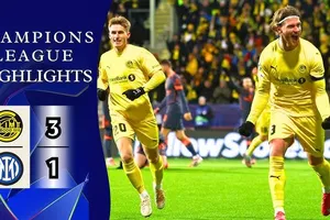 Bodo/Glimt vs Inter Milan 3-1: Esposito ghi bàn, Brunstad Fet, Hauge, Hogh tạo siêu bất ngờ chiến thắng, Inter khó khăn lượt về 
