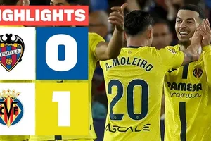 Levante vs Villarreal 0-1: Georges Mikautadze ghi bàn duy nhất bỏ túi 3 điểm, lần thứ 8 tỏa sáng ở đấu trường La Liga
