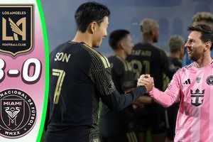 Los Angeles vs Inter Miami 3-0: Ngày Messi tịt ngòi, Son Heung Min thăng hoa, David Martinez, Bouanga, Ordaz lập công