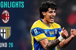 AC Milan vs Parma 0-1: Pulisic, Leao kém duyên, trọng tài VAR công nhận bàn thắng đánh đầu của Troilo, Milan bất ngờ thất thủ trên sân nhà