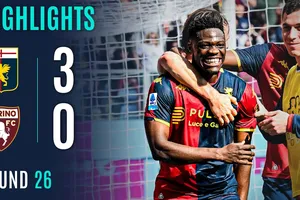 Genoa vs Torino 3-0: Brooke Norton-Cuffy, Caleb Ekuban tỏa sáng, Emirhan İlkhan bị thẻ đỏ, Junior Messias ấn định 3 điểm cho chủ nhà