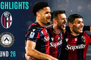 Bologna vs Udinese 1-0: Federico Bernardeschi ghi bàn duy nhất trên chấm penalty, giành chiến thắng gọn gàng